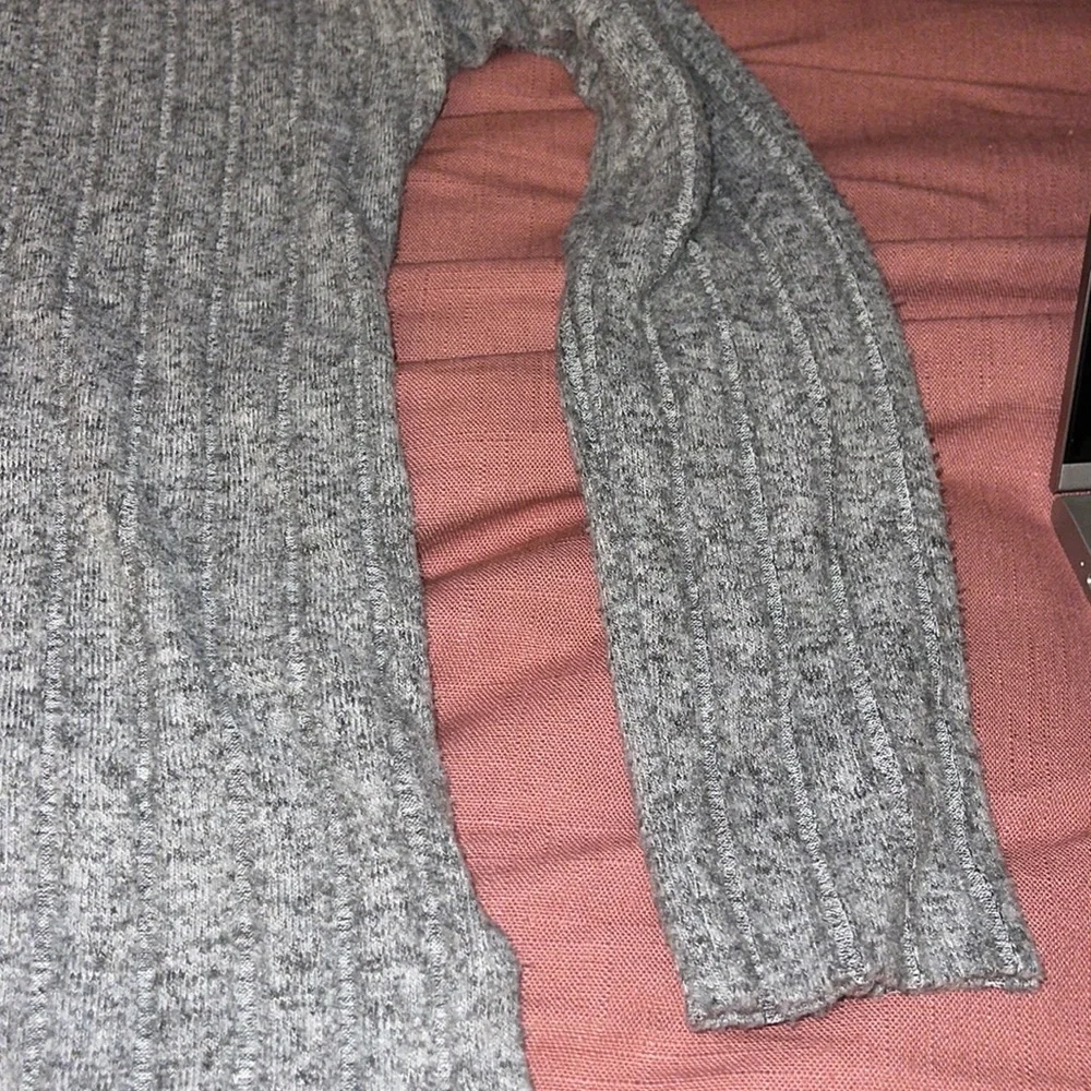 anthropologie // eri + ali fiona hacci grey tunic nwot - Picture 7 of 11